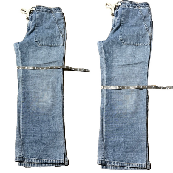 Old Navy Culottes Jeans Womens Classic Blue Vintage Denim Jeans Women Size 6 - Picture 13 of 16